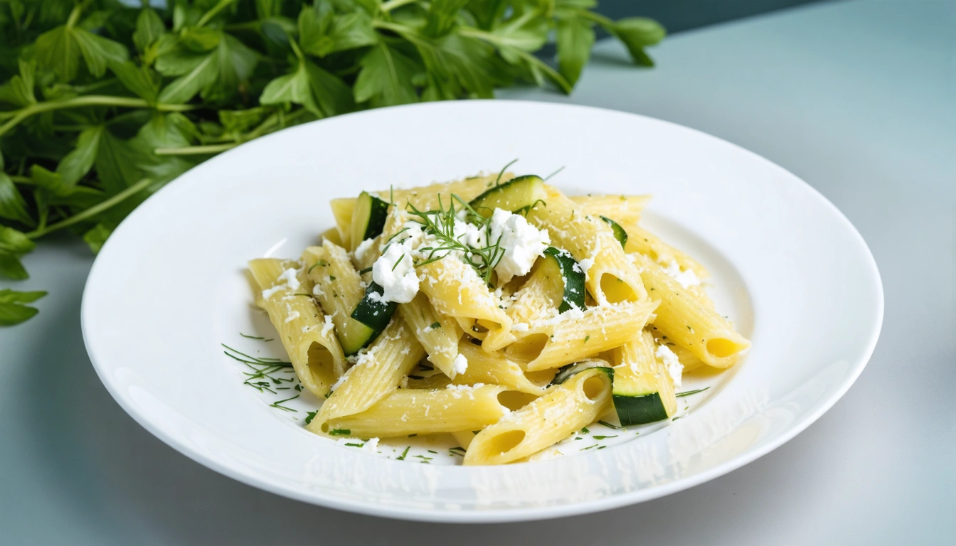 pasta zucchine e ricotta